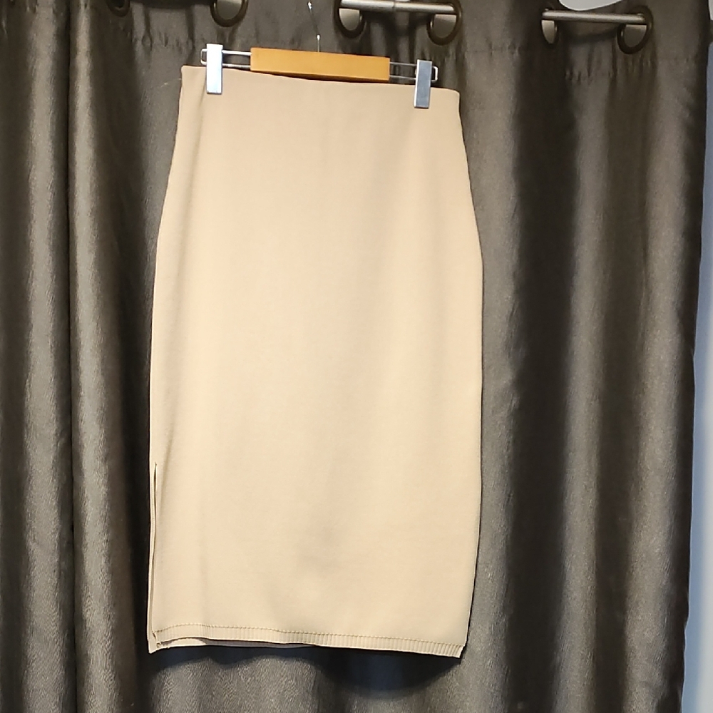 Elegant Tan Skirt